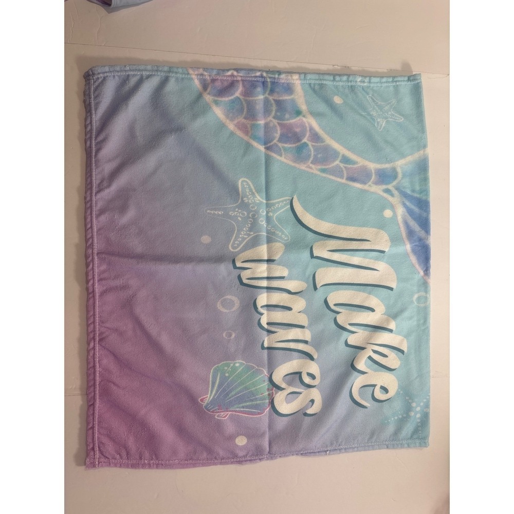 B Magical Girls Mermaid Swimsuit and Beach Towel Set UPF 50 Size 10 - Picture 2 of 6